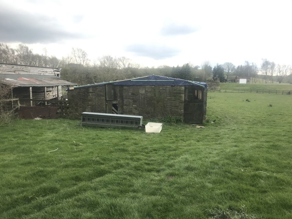 This building used to be a complete pigsty - now its being converted ...